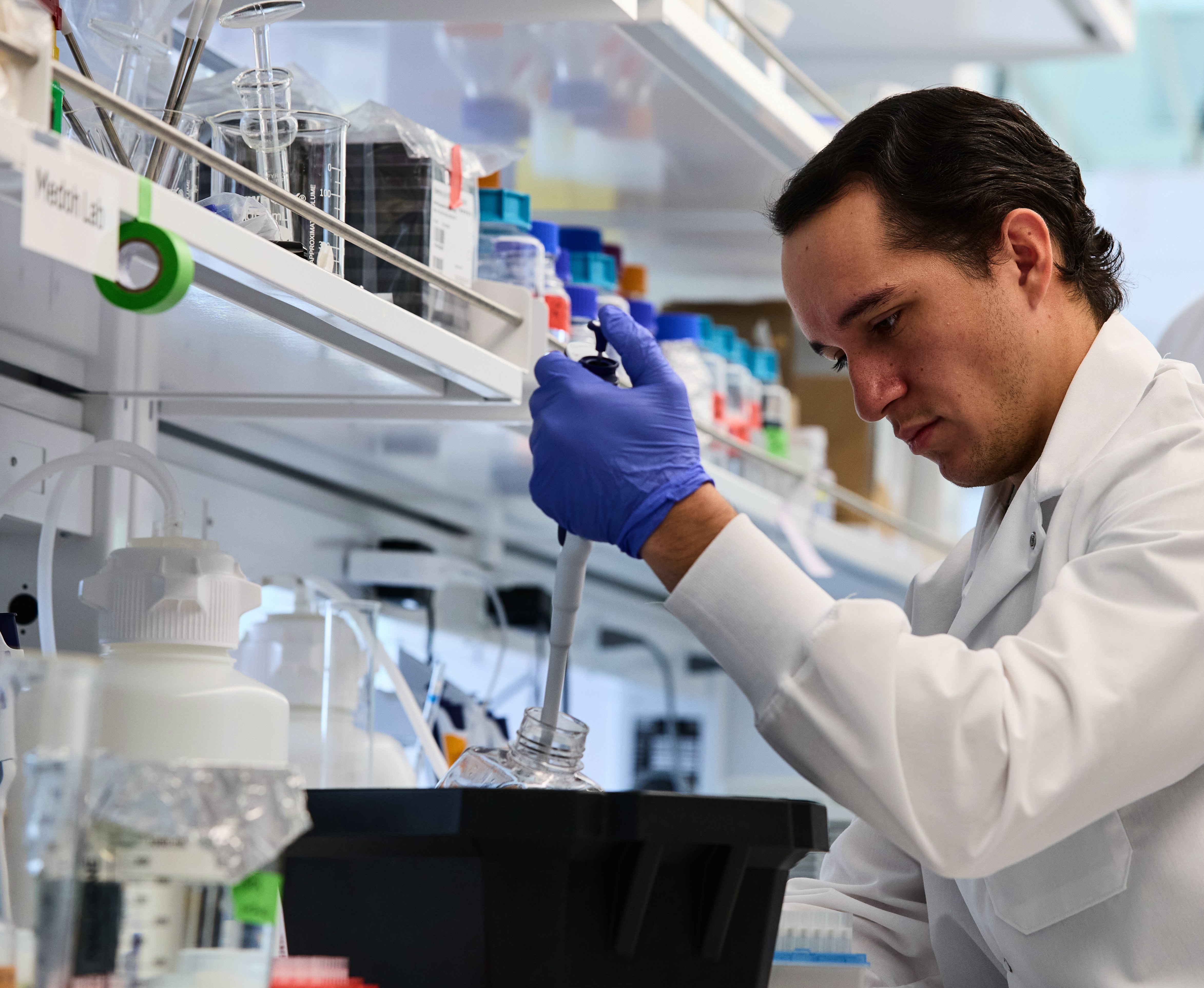 In the Medoh Lab at Arc Institute